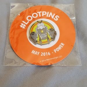 NWT Battleborn Loot Crate Pin